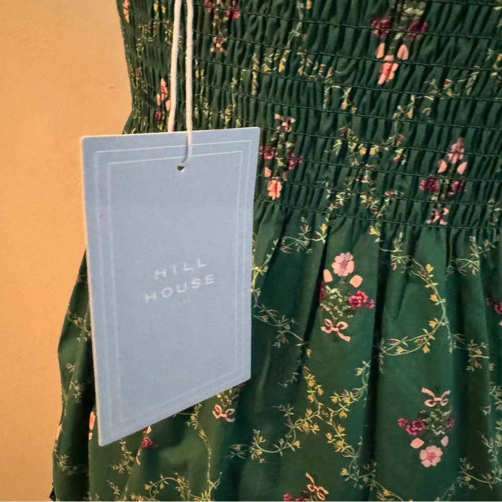 Hill House Green Floral Maxi Dress - Picture 8 of 9